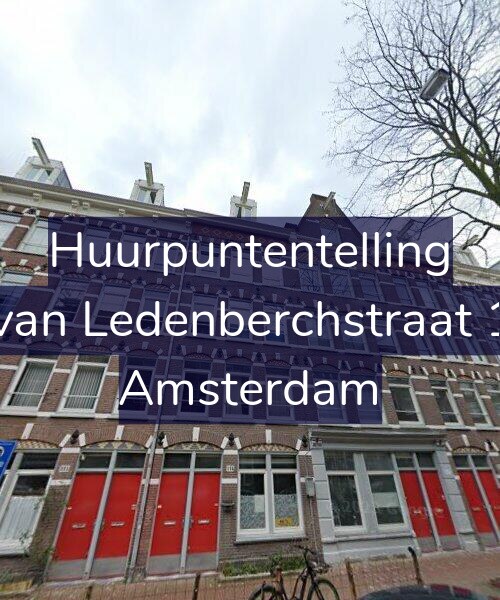 Foto gevel Huurpuntentelling voor Gillis van Ledenberchstraat 115-H, Amsterdam