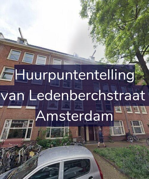 Foto gevel Huurpuntentelling voor Gillis van Ledenberchstraat 45-H, Amsterdam
