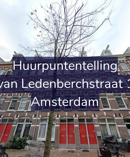 Foto gevel Huurpuntentelling voor Gillis van Ledenberchstraat 109-H, Amsterdam