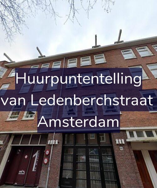 Foto gevel Huurpuntentelling voor Gillis van Ledenberchstraat 46-H, Amsterdam