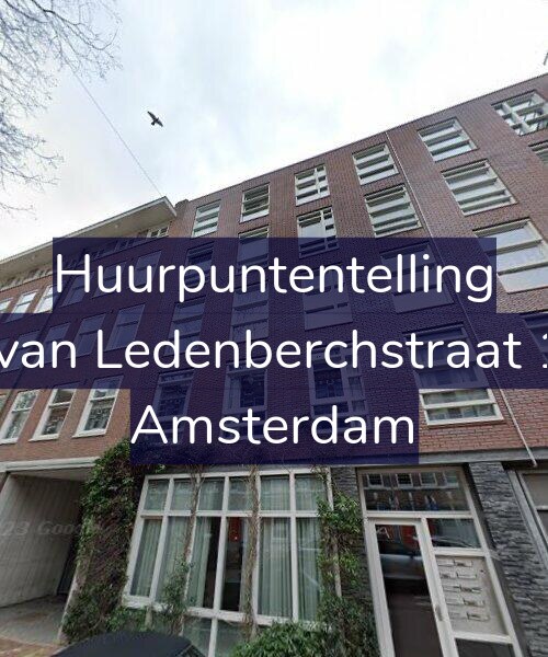 Foto gevel Huurpuntentelling voor Gillis van Ledenberchstraat 114-E, Amsterdam