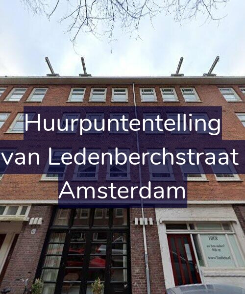 Foto gevel Huurpuntentelling voor Gillis van Ledenberchstraat 36-N, Amsterdam