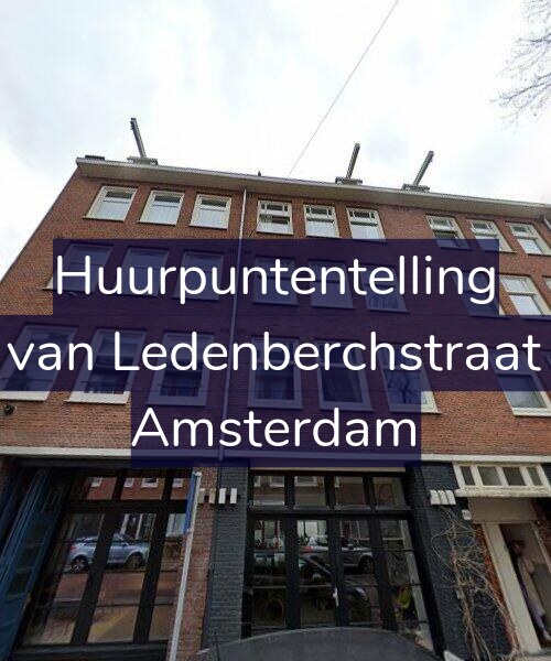 Foto gevel Huurpuntentelling voor Gillis van Ledenberchstraat 58-3, Amsterdam