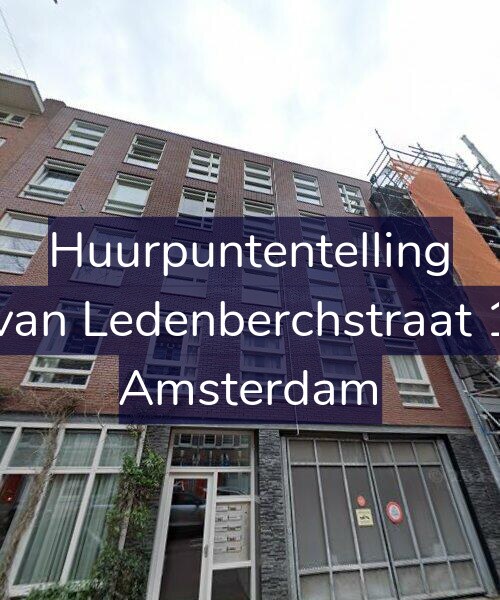 Foto gevel Huurpuntentelling voor Gillis van Ledenberchstraat 114-D, Amsterdam