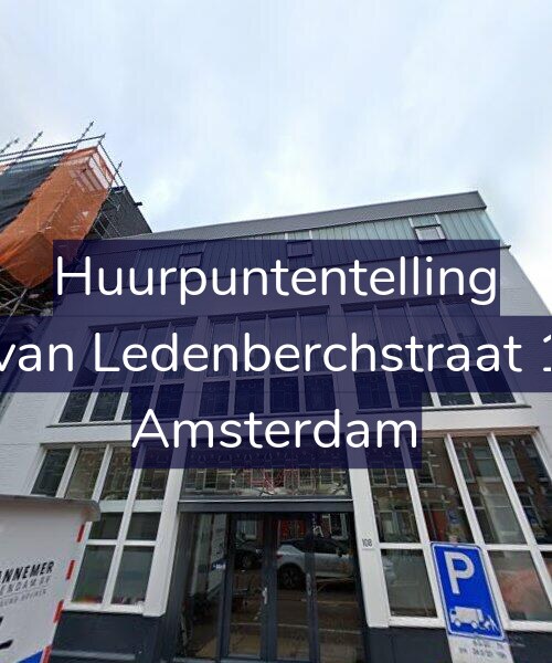 Foto gevel Huurpuntentelling voor Gillis van Ledenberchstraat 108-A, Amsterdam