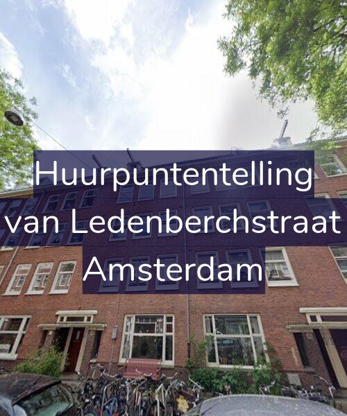 Foto gevel Huurpuntentelling voor Gillis van Ledenberchstraat 43-4, Amsterdam