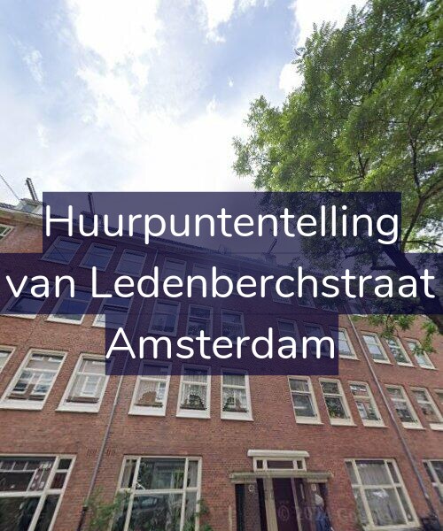 Foto gevel Huurpuntentelling voor Gillis van Ledenberchstraat 45-3, Amsterdam