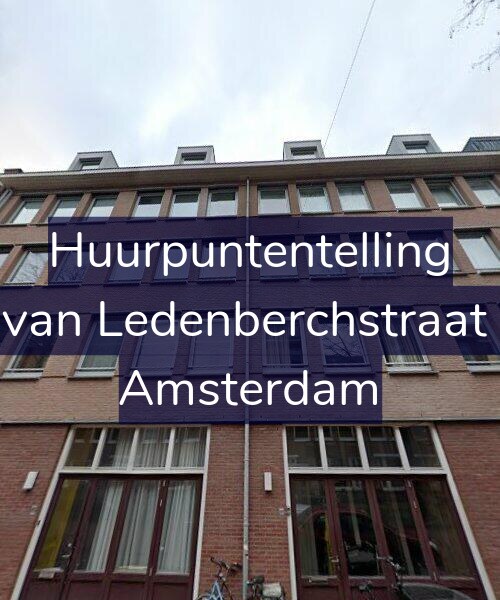 Foto gevel Huurpuntentelling voor Gillis van Ledenberchstraat 16-D, Amsterdam