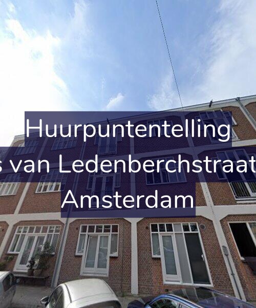 Foto gevel Huurpuntentelling voor Gillis van Ledenberchstraat 2-G, Amsterdam