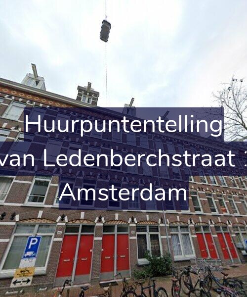 Foto gevel Huurpuntentelling voor Gillis van Ledenberchstraat 107-1, Amsterdam