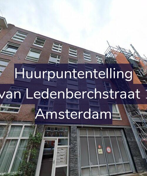 Foto gevel Huurpuntentelling voor Gillis van Ledenberchstraat 114-F, Amsterdam