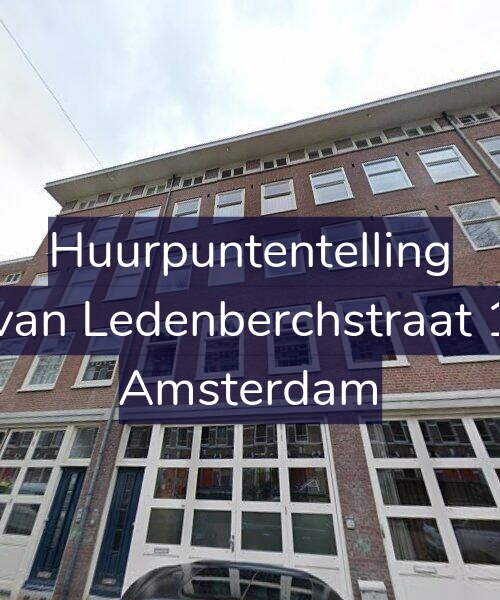 Foto gevel Huurpuntentelling voor Gillis van Ledenberchstraat 126-H, Amsterdam