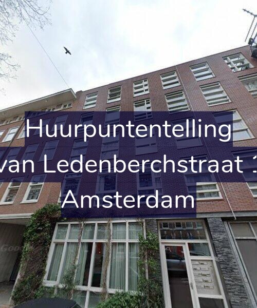 Foto gevel Huurpuntentelling voor Gillis van Ledenberchstraat 114-G, Amsterdam