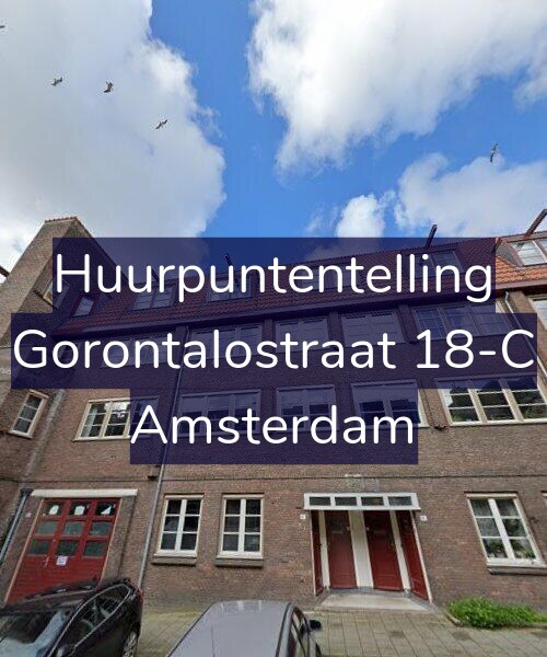 Foto gevel Huurpuntentelling voor Gorontalostraat 18-C, Amsterdam