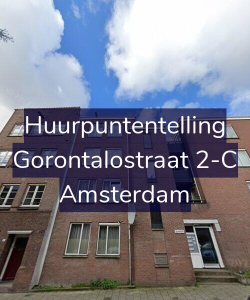 Foto gevel Huurpuntentelling voor Gorontalostraat 2-C, Amsterdam