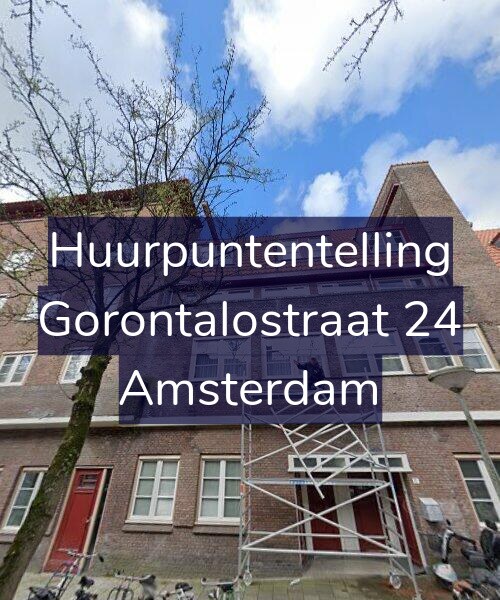 Foto gevel Huurpuntentelling voor Gorontalostraat 24, Amsterdam