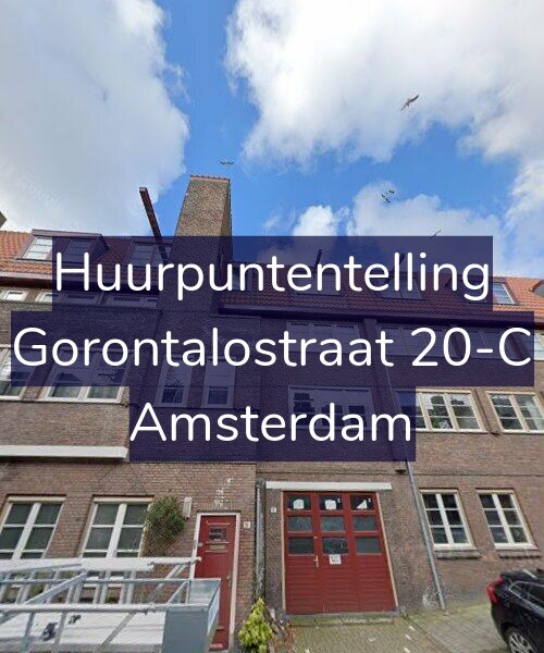 Foto gevel Huurpuntentelling voor Gorontalostraat 20-C, Amsterdam