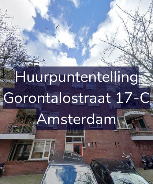 Foto gevel Huurpuntentelling voor Gorontalostraat 17-C, Amsterdam