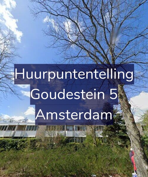 Foto gevel Huurpuntentelling voor Goudestein 5, Amsterdam
