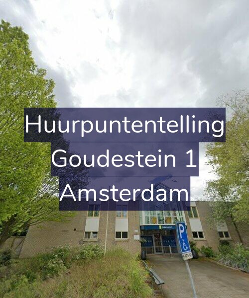 Foto gevel Huurpuntentelling voor Goudestein 1, Amsterdam