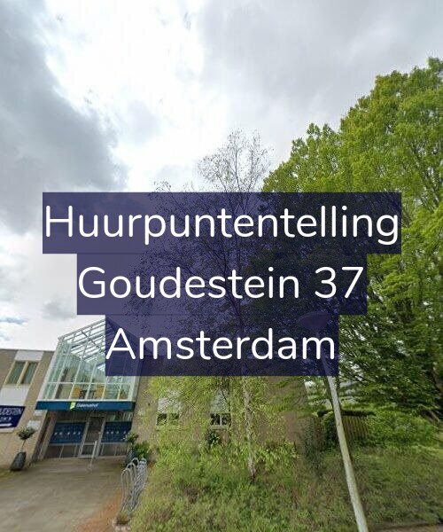 Foto gevel Huurpuntentelling voor Goudestein 37, Amsterdam