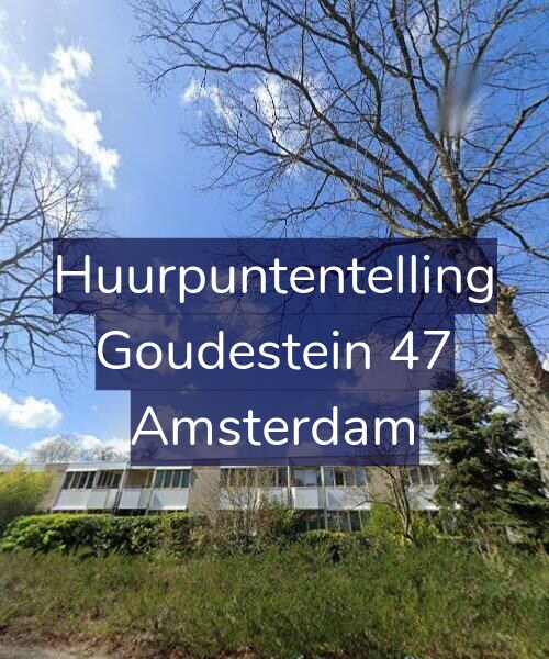 Foto gevel Huurpuntentelling voor Goudestein 47, Amsterdam