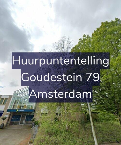 Foto gevel Huurpuntentelling voor Goudestein 79, Amsterdam
