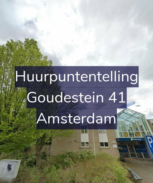 Foto gevel Huurpuntentelling voor Goudestein 41, Amsterdam