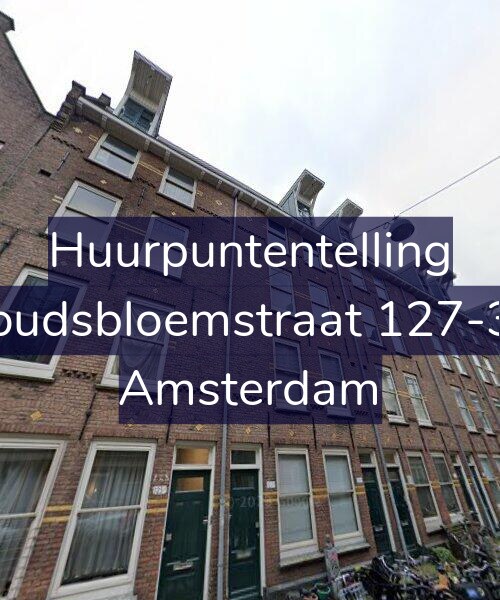 Foto gevel Huurpuntentelling voor Goudsbloemstraat 127-3V, Amsterdam