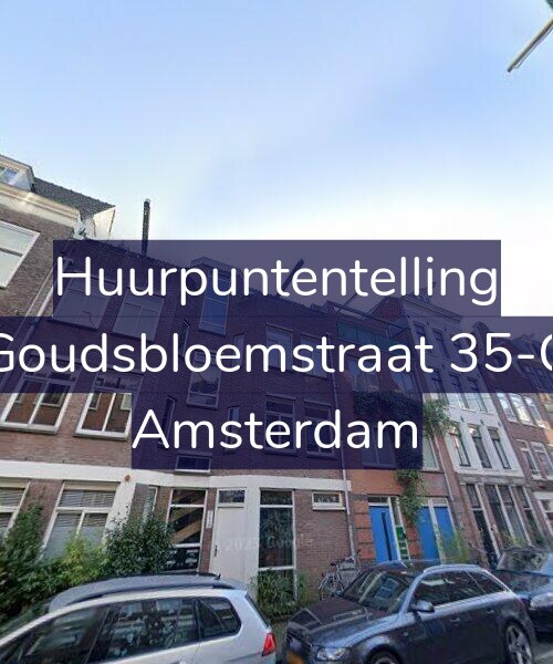 Foto gevel Huurpuntentelling voor Goudsbloemstraat 35-C, Amsterdam