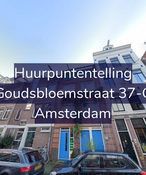 Foto gevel Huurpuntentelling voor Goudsbloemstraat 37-C, Amsterdam