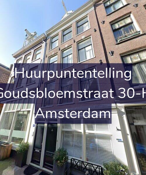 Foto gevel Huurpuntentelling voor Goudsbloemstraat 30-H, Amsterdam