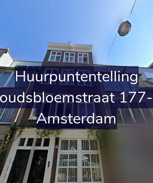 Foto gevel Huurpuntentelling voor Goudsbloemstraat 177-H, Amsterdam