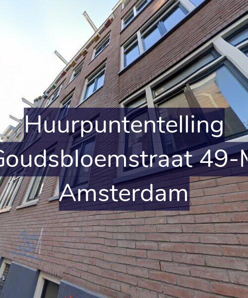 Foto gevel Huurpuntentelling voor Goudsbloemstraat 49-M, Amsterdam