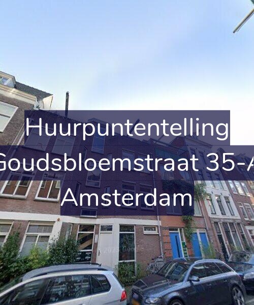 Foto gevel Huurpuntentelling voor Goudsbloemstraat 35-A, Amsterdam