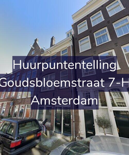 Foto gevel Huurpuntentelling voor Goudsbloemstraat 7-H, Amsterdam