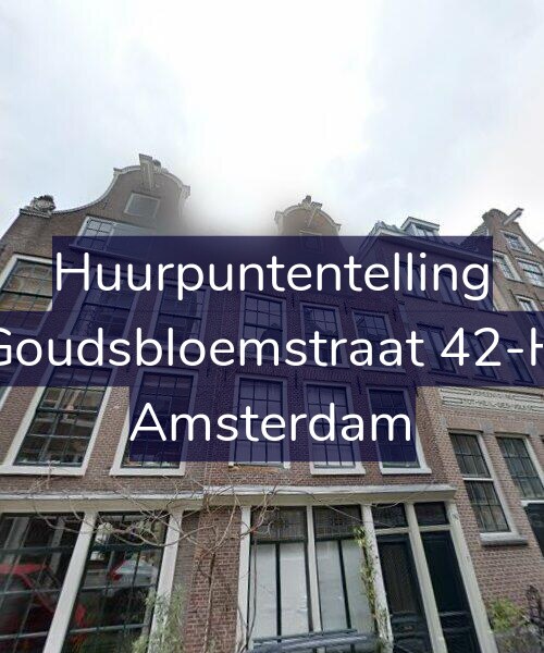 Foto gevel Huurpuntentelling voor Goudsbloemstraat 42-H, Amsterdam