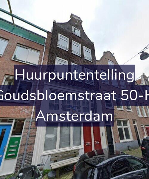Foto gevel Huurpuntentelling voor Goudsbloemstraat 50-H, Amsterdam