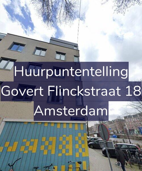 Foto gevel Huurpuntentelling voor Govert Flinckstraat 18, Amsterdam
