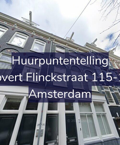 Foto gevel Huurpuntentelling voor Govert Flinckstraat 115-1A, Amsterdam