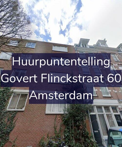 Foto gevel Huurpuntentelling voor Govert Flinckstraat 60, Amsterdam