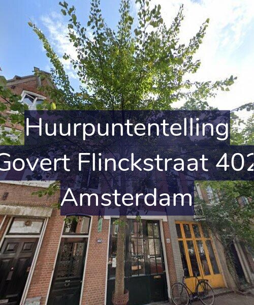 Foto gevel Huurpuntentelling voor Govert Flinckstraat 402, Amsterdam