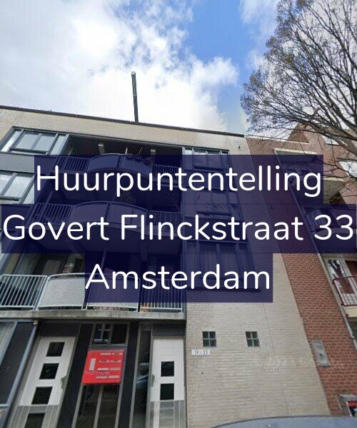 Foto gevel Huurpuntentelling voor Govert Flinckstraat 33, Amsterdam
