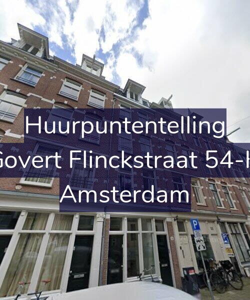 Foto gevel Huurpuntentelling voor Govert Flinckstraat 54-H, Amsterdam
