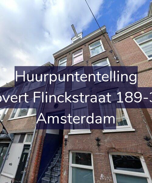 Foto gevel Huurpuntentelling voor Govert Flinckstraat 189-3A, Amsterdam