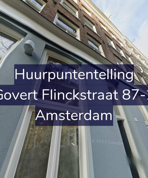 Foto gevel Huurpuntentelling voor Govert Flinckstraat 87-2, Amsterdam