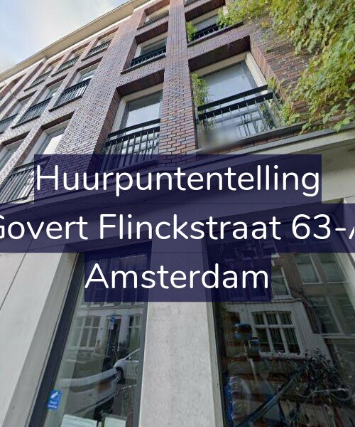Foto gevel Huurpuntentelling voor Govert Flinckstraat 63-A, Amsterdam