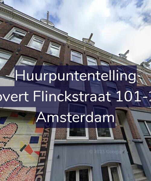 Foto gevel Huurpuntentelling voor Govert Flinckstraat 101-2V, Amsterdam