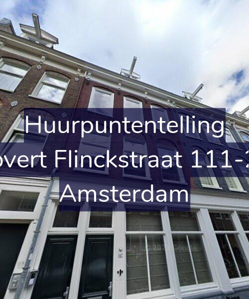 Foto gevel Huurpuntentelling voor Govert Flinckstraat 111-2A, Amsterdam