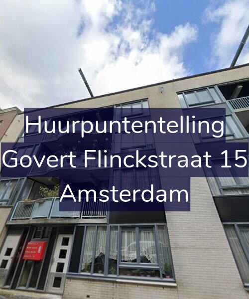 Foto gevel Huurpuntentelling voor Govert Flinckstraat 15, Amsterdam